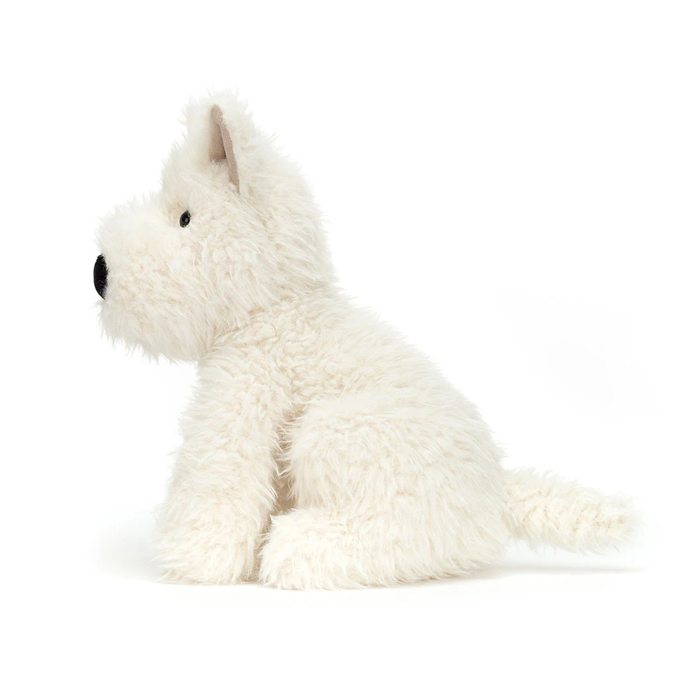 White Scottie Dog Plush Toy
