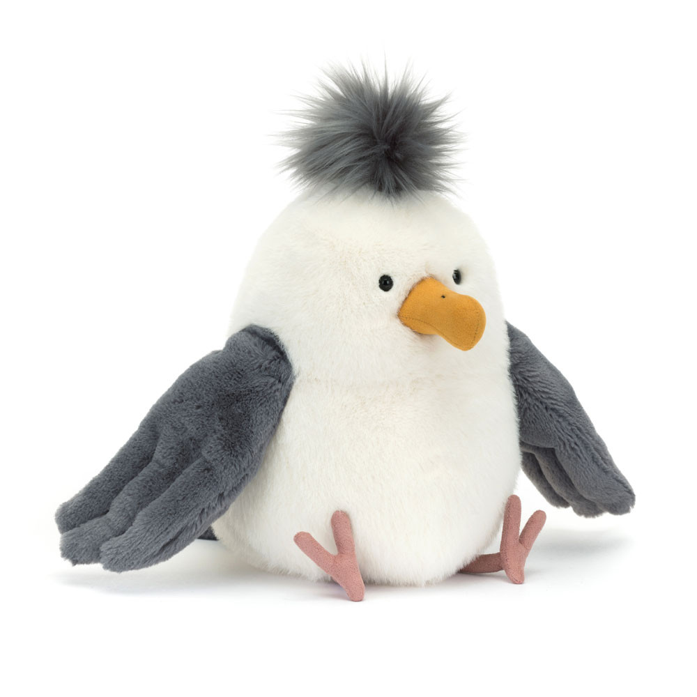 White Seagull Plush Toy