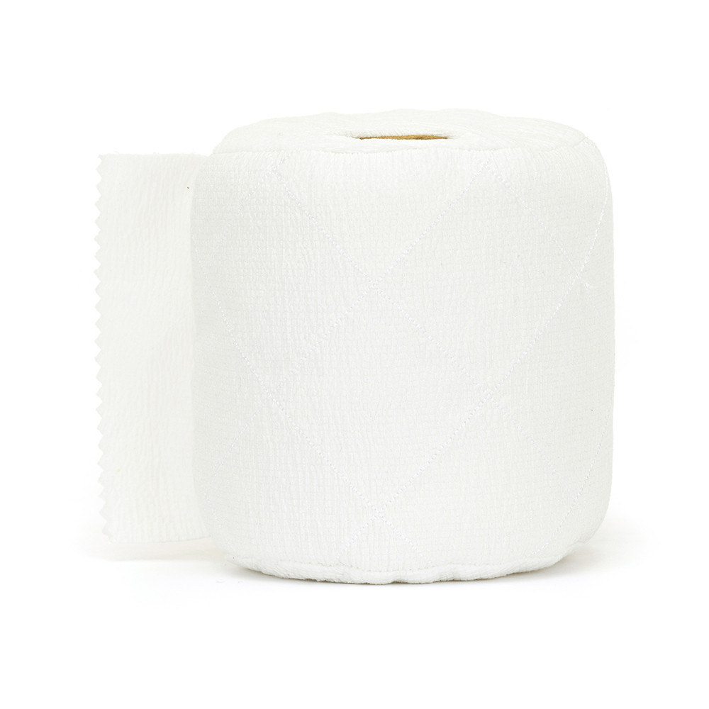 White Toilet Roll Plush Toy