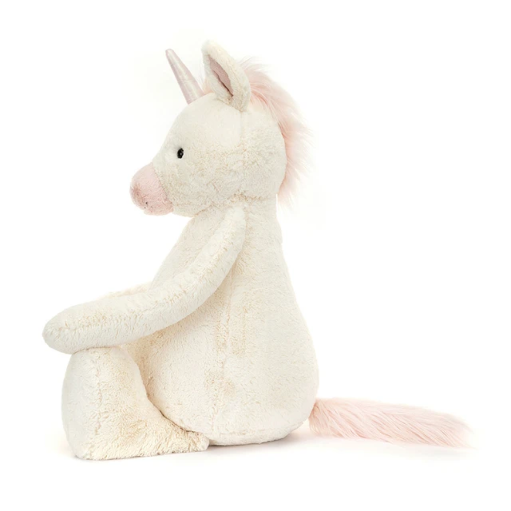 White Unicorn Plush Toy