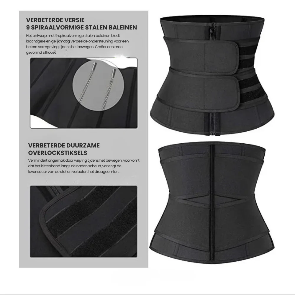 Women's Postpartum Belly Band – Adjustable Abdominal Support Wrap with Gentle Compression