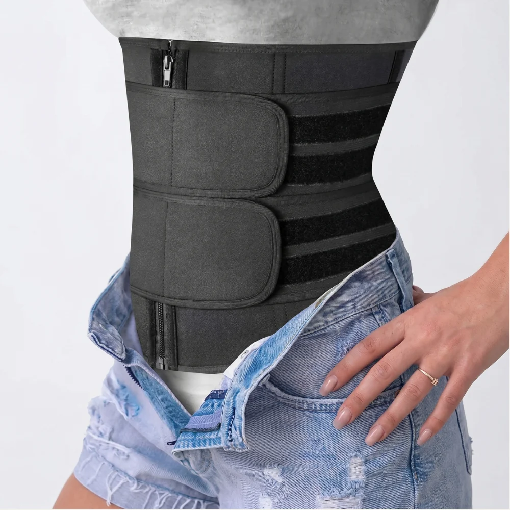 Women's Postpartum Belly Band – Adjustable Abdominal Support Wrap with Gentle Compression