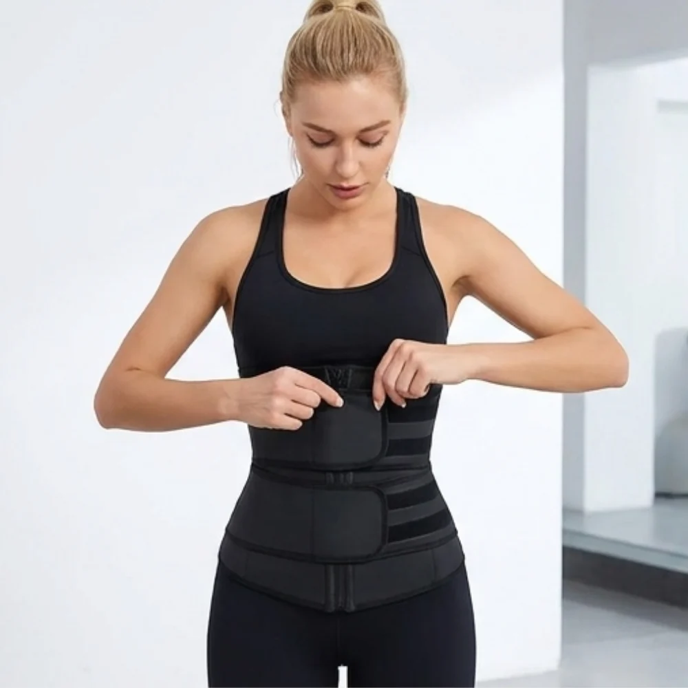 Women's Postpartum Belly Band – Adjustable Abdominal Support Wrap with Gentle Compression