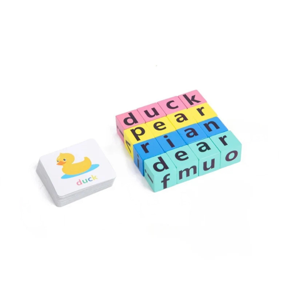 WordRace Kids Spelling Game – Interactive Letter Matching and Word Building Toy