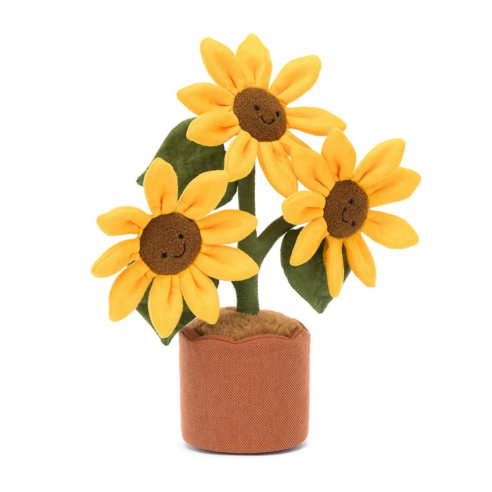 Yellow Sunflower Plush Toy