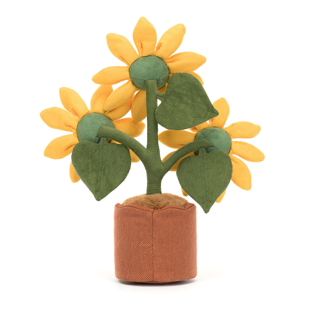 Yellow Sunflower Plush Toy
