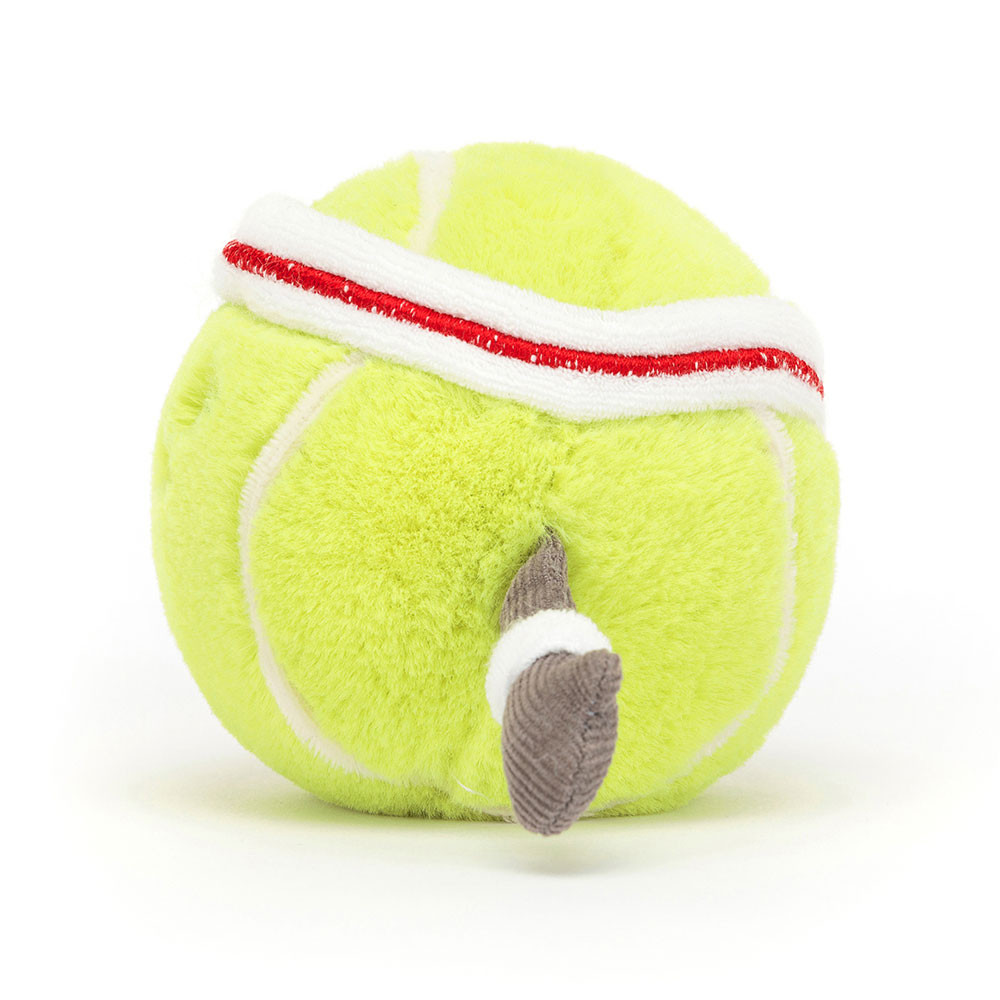 Yellow Tennis Ball Plush Toy