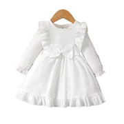 Baby Girl Ruffle Bow Dress
