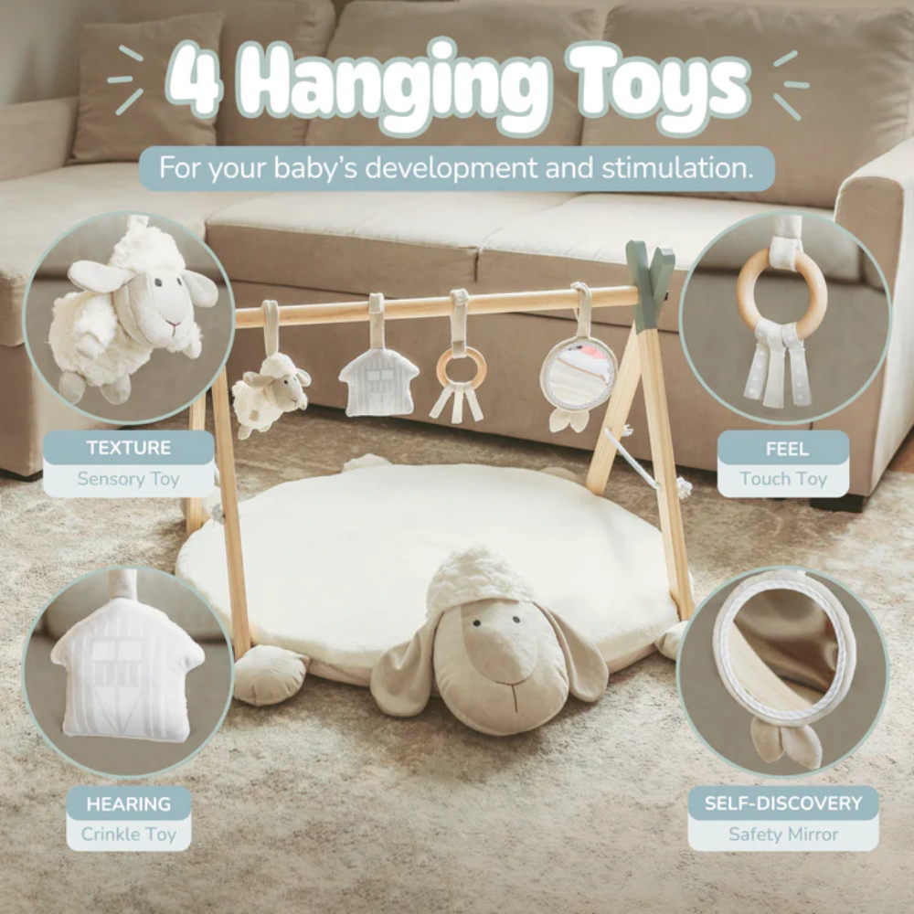 Baby Play Gym with Toys Mat | Activity Gym Set