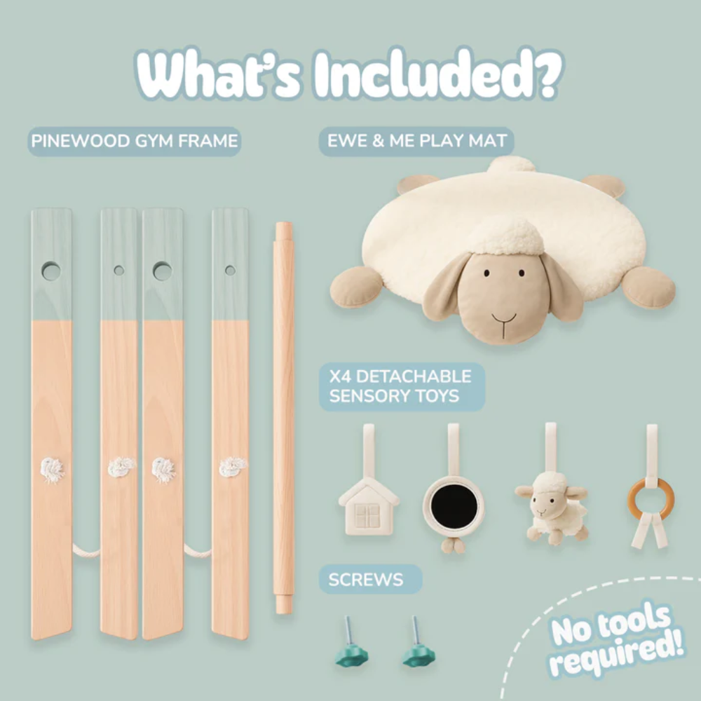 Baby Play Gym with Toys Mat | Activity Gym Set