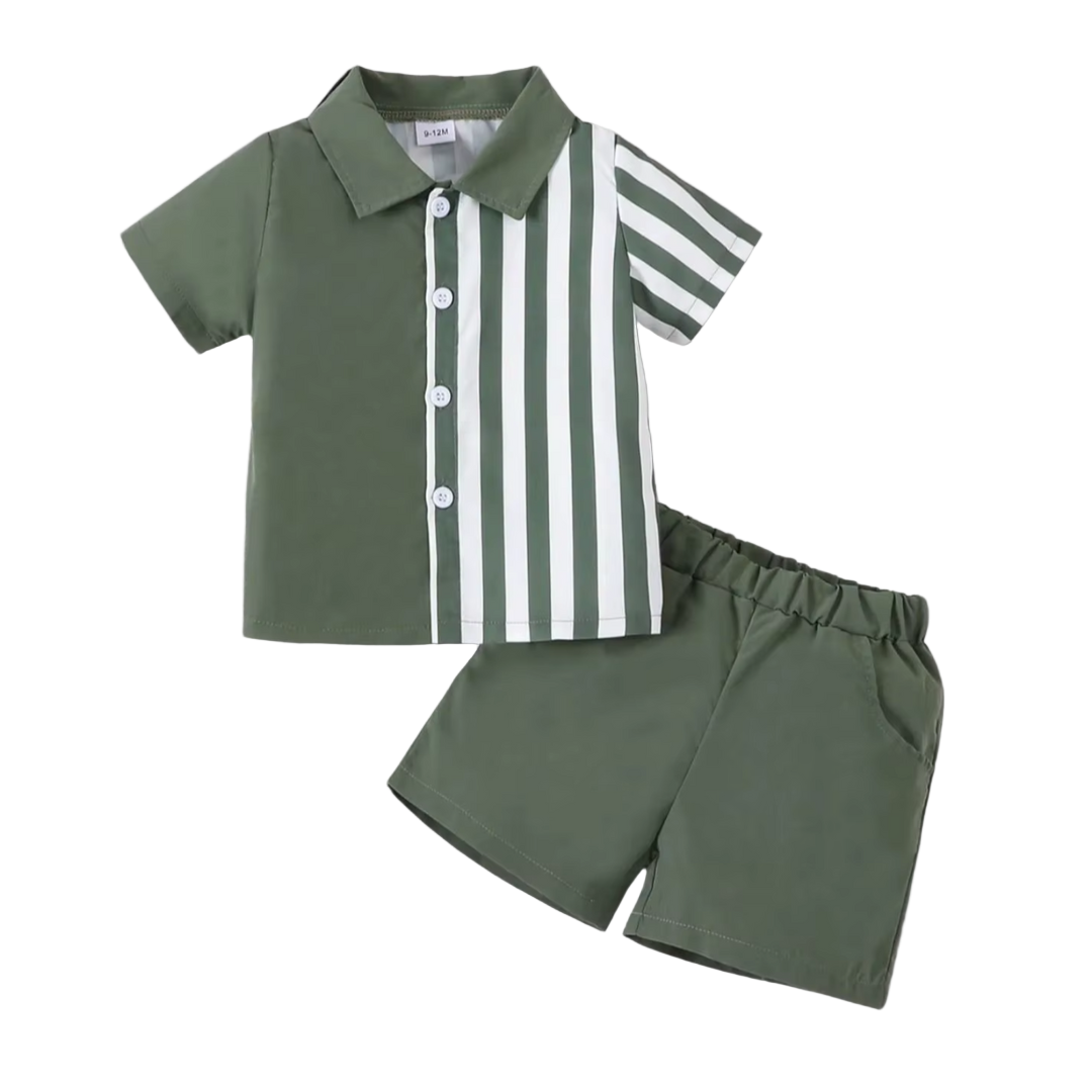 Baby Summer Shirt Shorts Set
