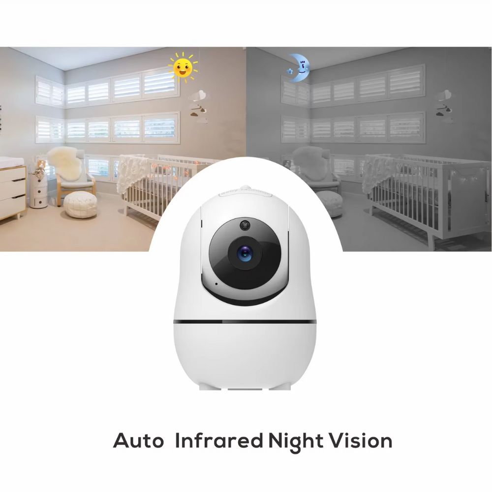 Baby Video Monitor Camera | Night Vision Two Way Audio