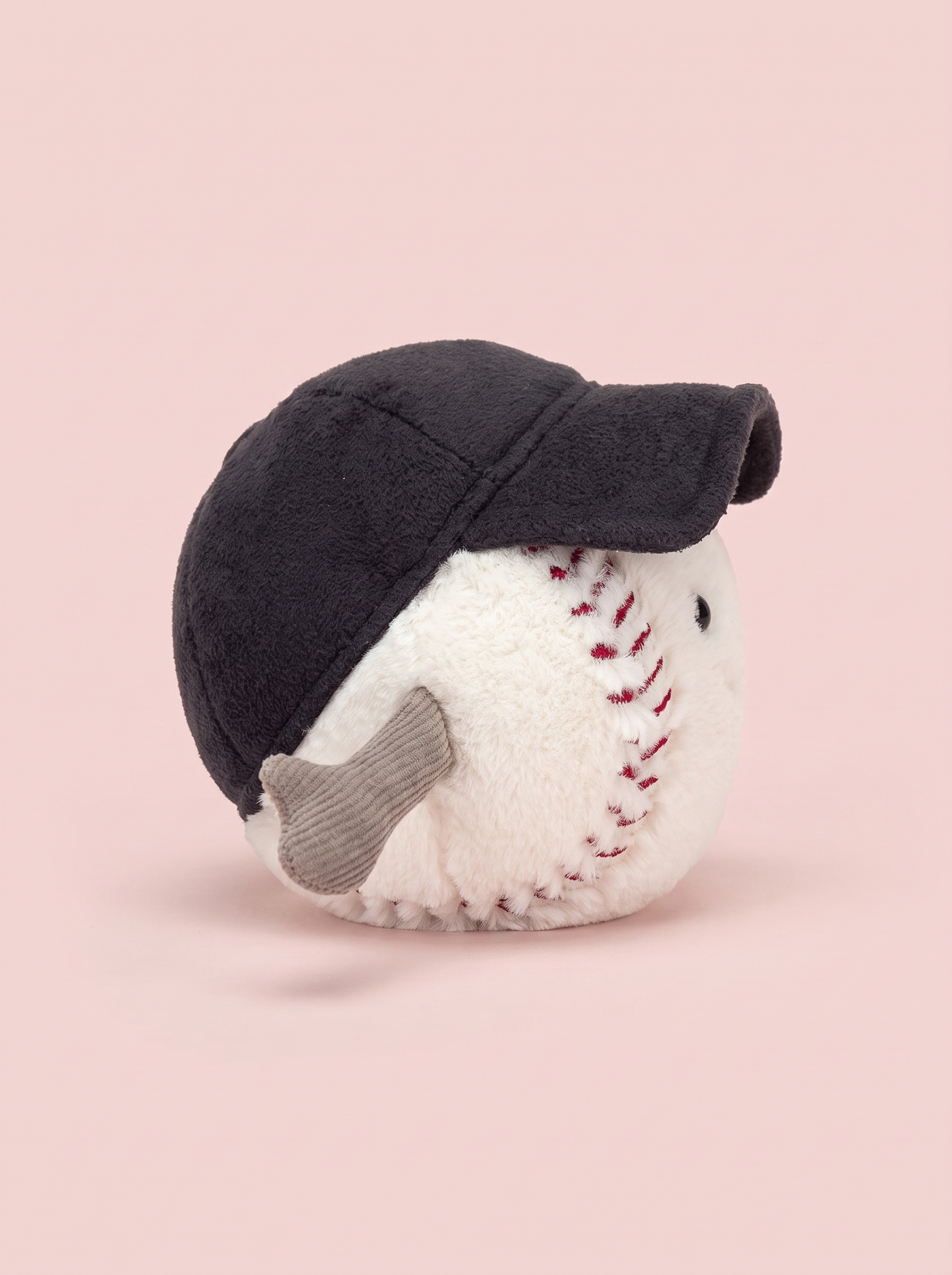 Baseball Plush Toy alternate studio view