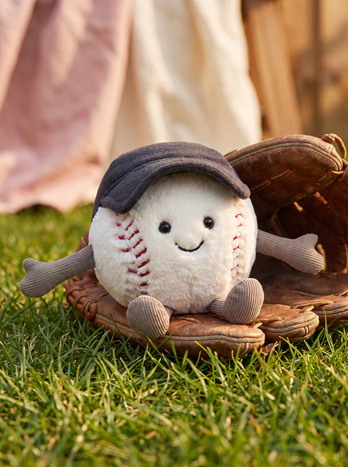 Baseball Plush Toy lifestyle scene