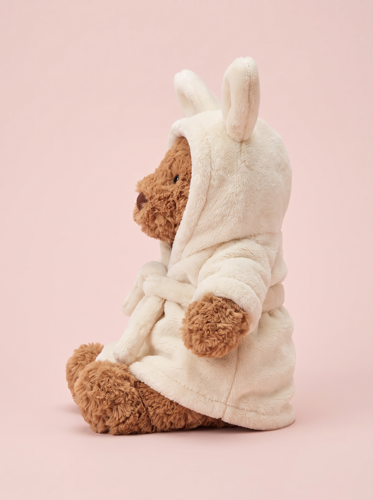 Bathrobe Teddy Bear Plush Toy alternate studio view