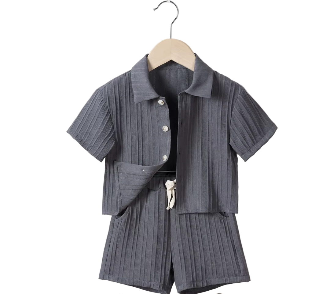 Boys Casual Summer Outfit Set