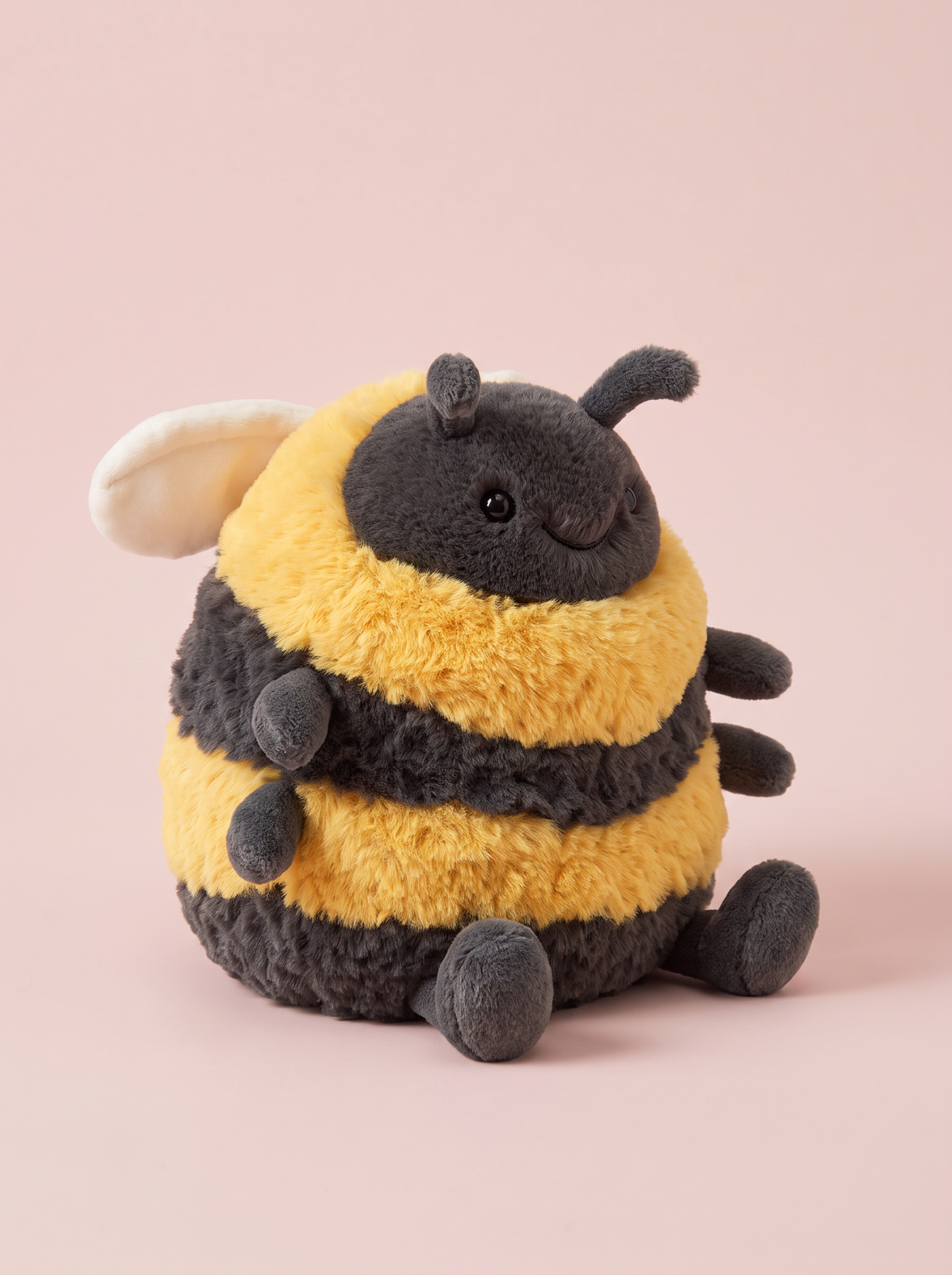 Bumblebee Plush Toy angled studio view