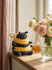 Bumblebee Plush Toy lifestyle scene