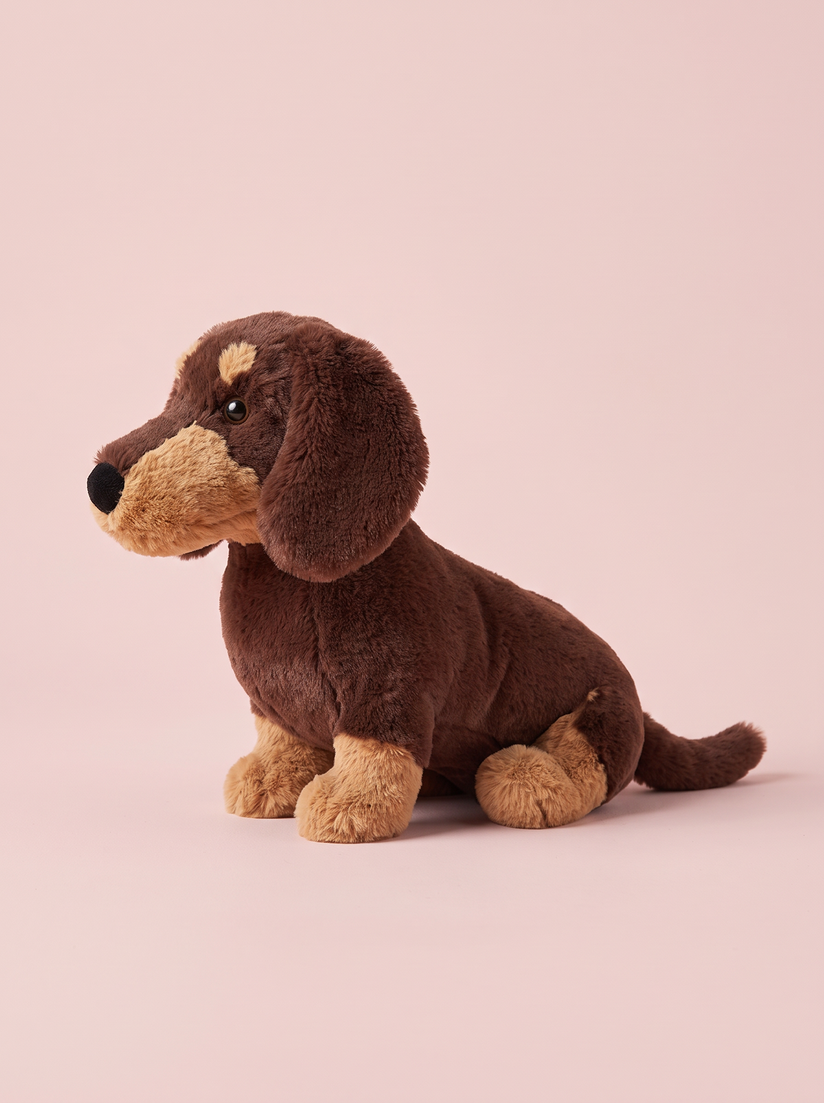 Dachshund Plush Toy alternate studio view