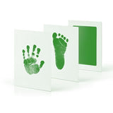 Baby Handprint & Footprint Kit – Clean Touch Ink Pad Keepsake Set