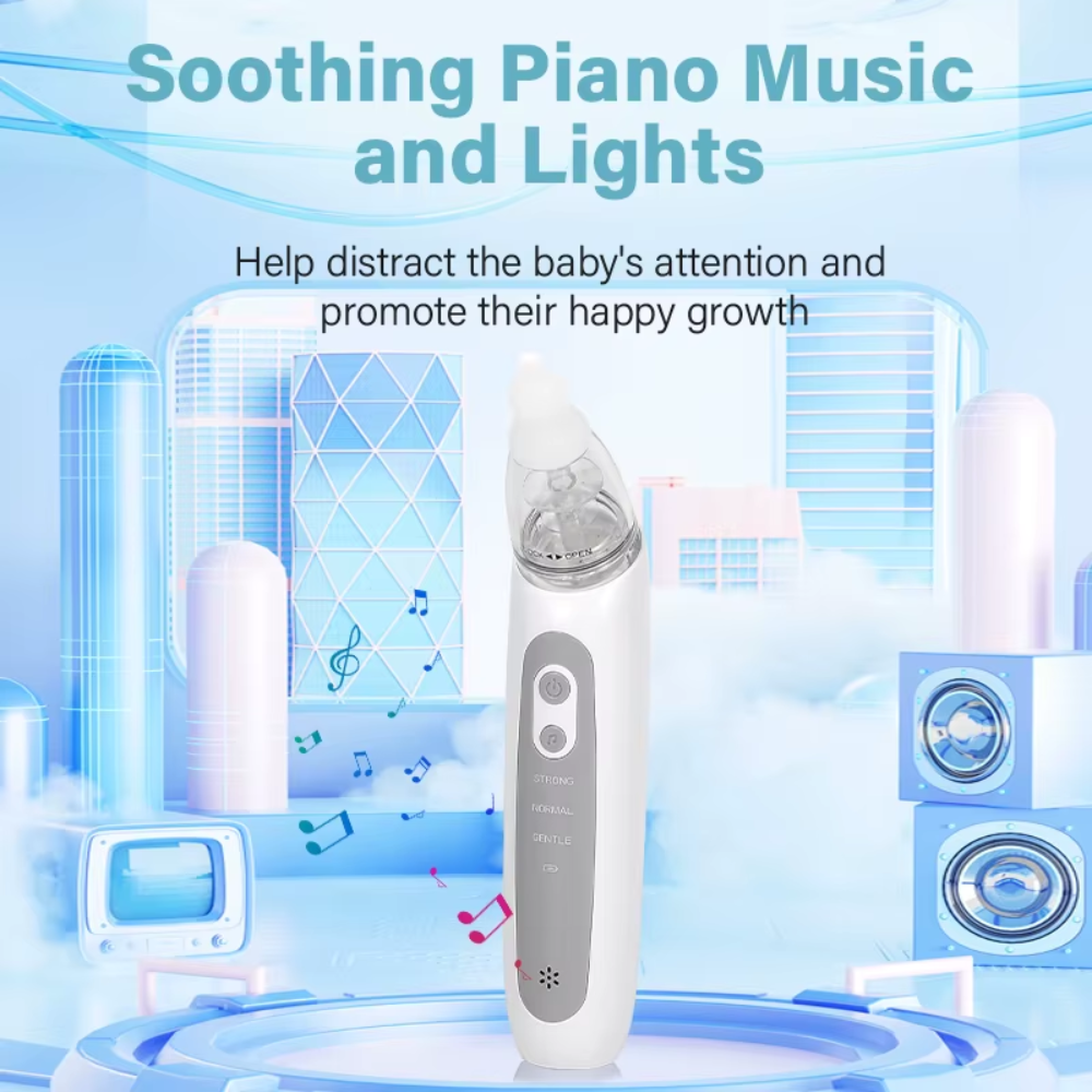 Electric Nasal Aspirator Baby Nose Cleaner | Rechargeable