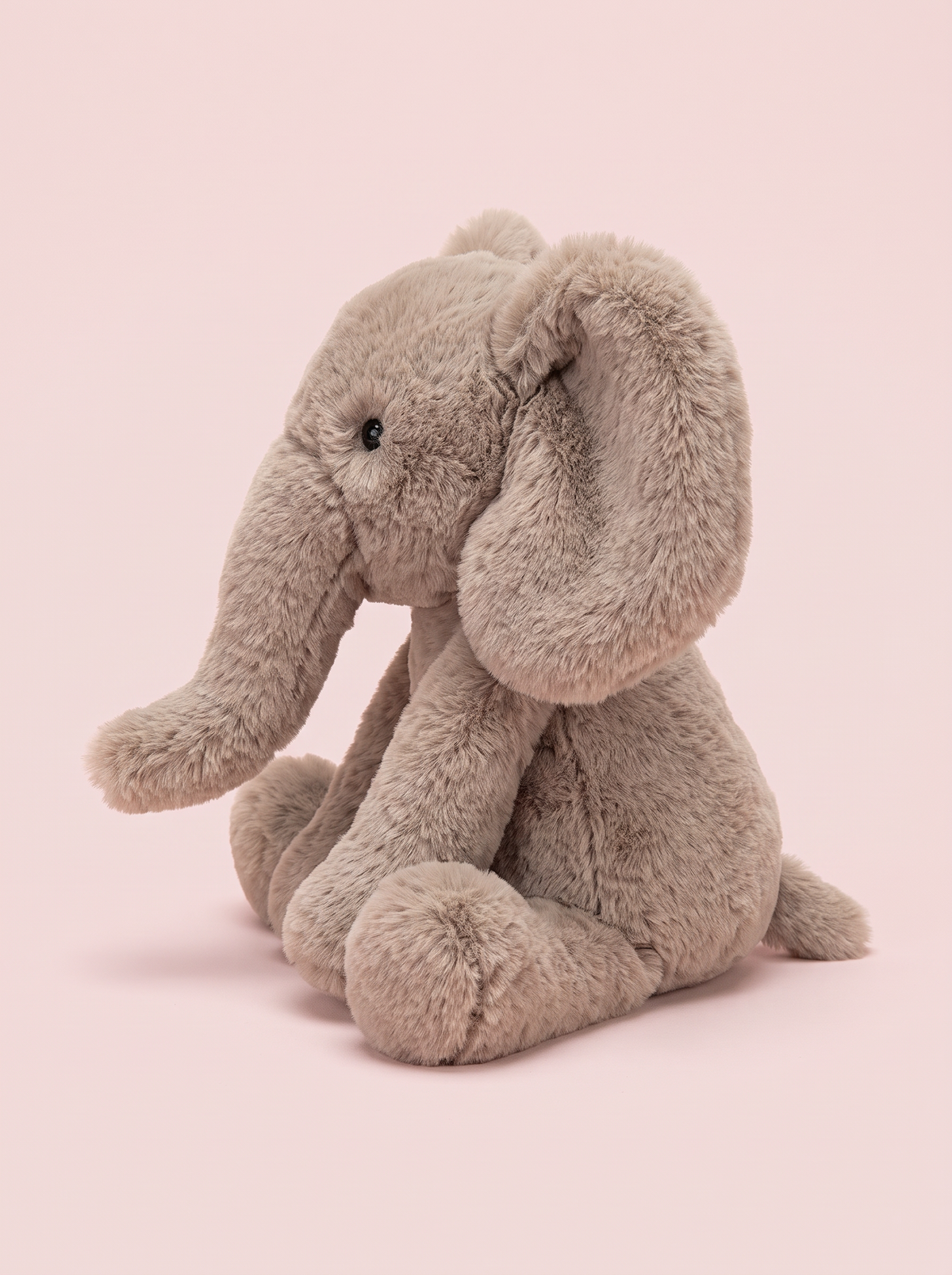 Elephant Plush Toy alternate studio view