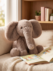 Elephant Plush Toy lifestyle scene