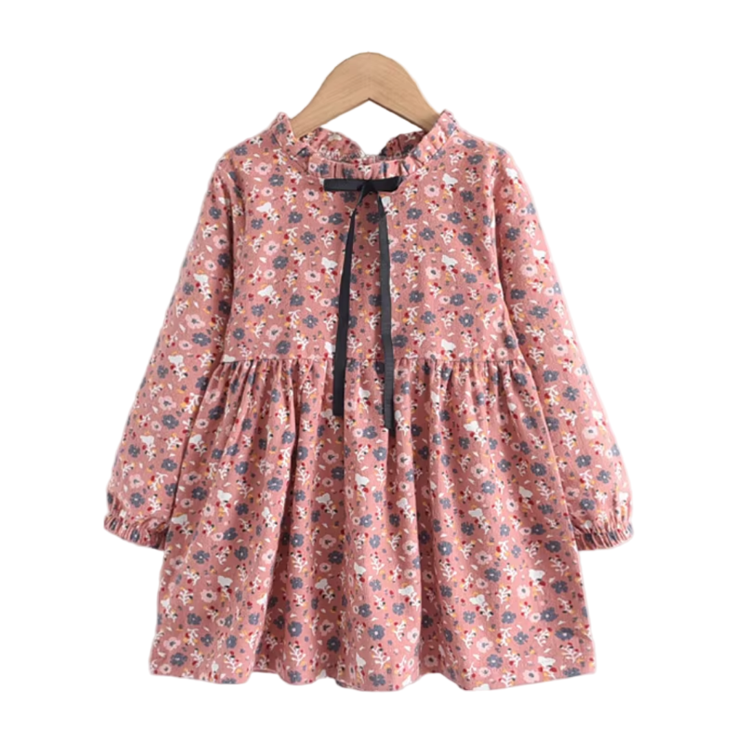 Girls Floral Princess Dress