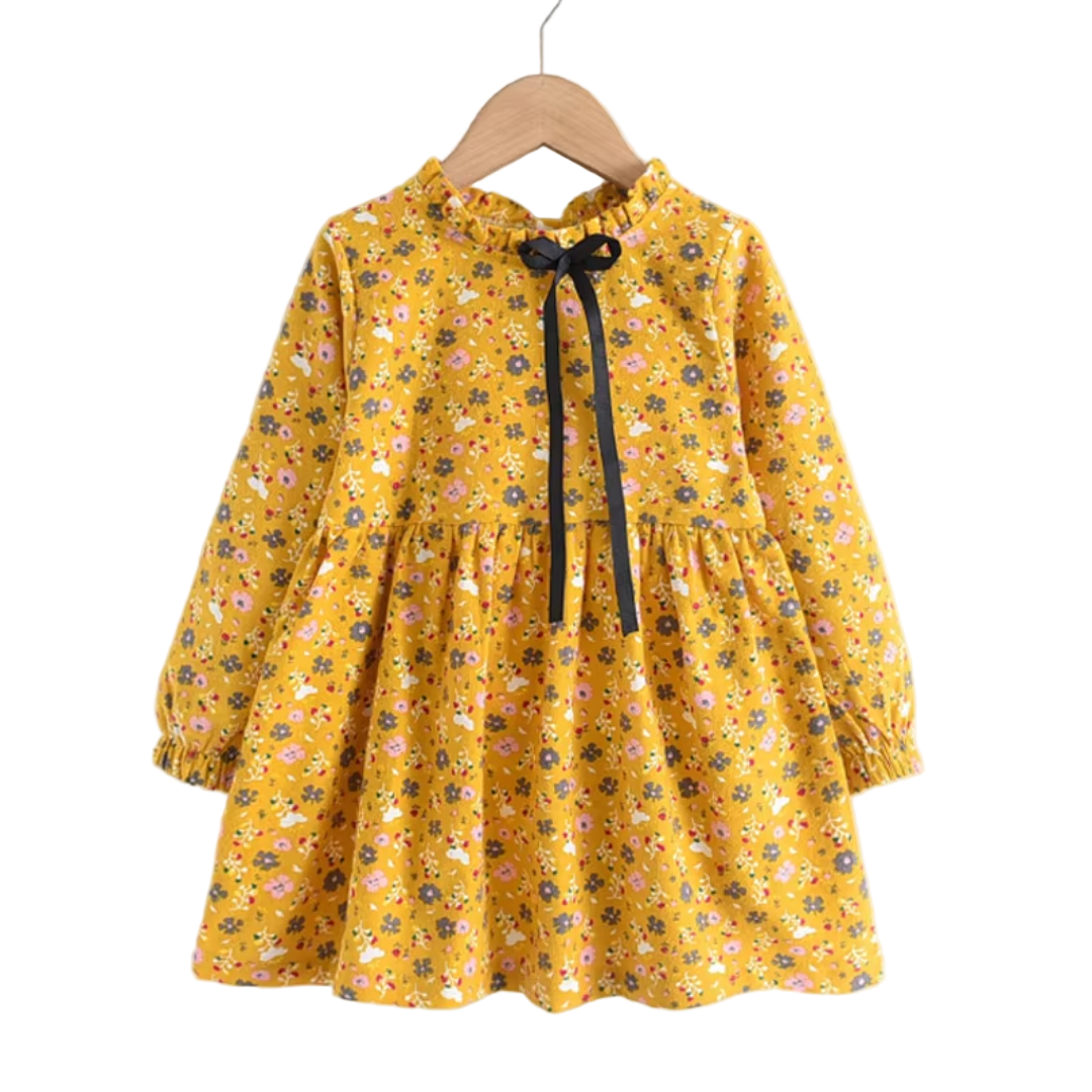 Girls Floral Princess Dress