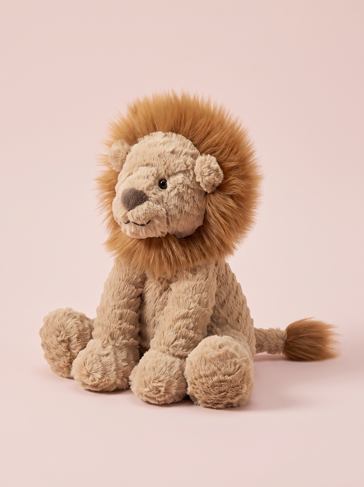 Lion Plush Toy alternate studio view