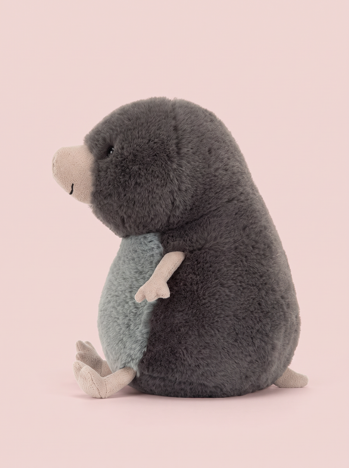 Mole Plush Toy alternate studio view