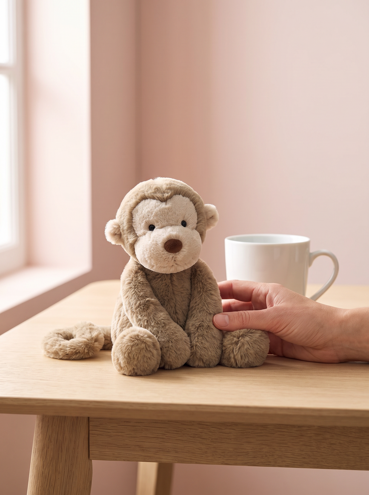Monkey Plush Toy lifestyle scene