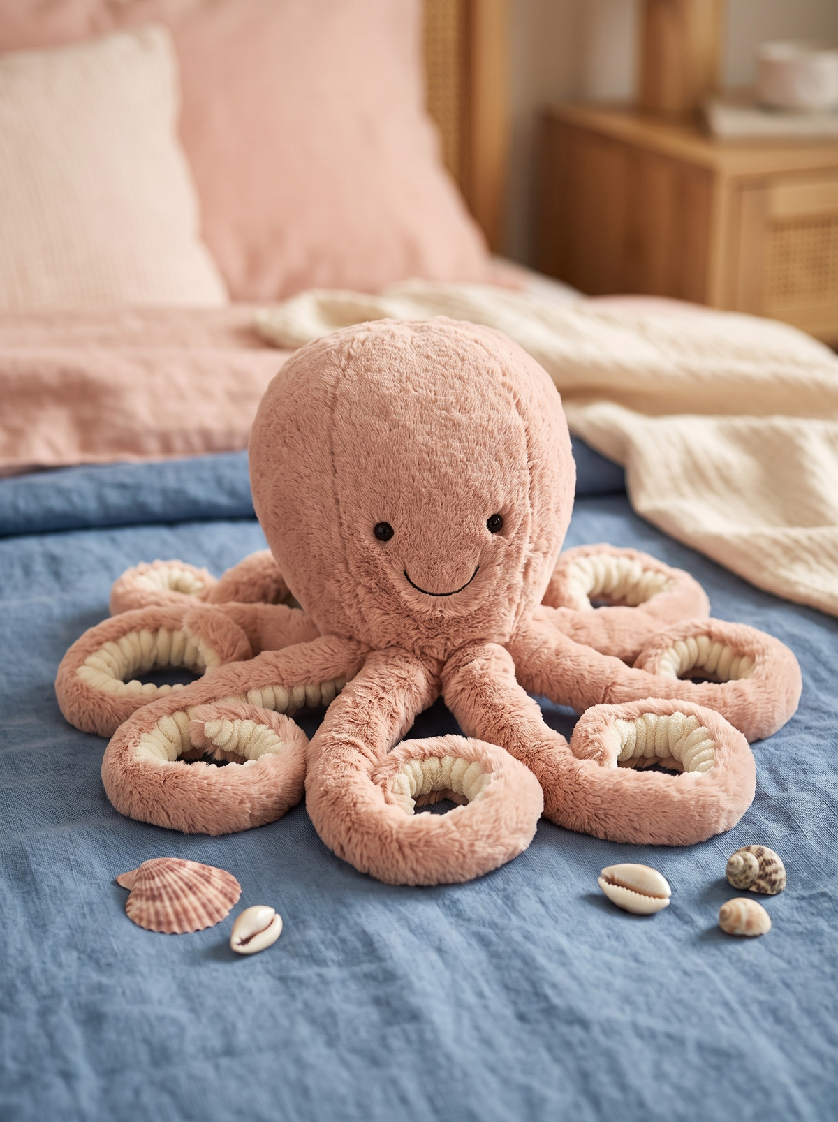 Octopus Plush Toy lifestyle scene