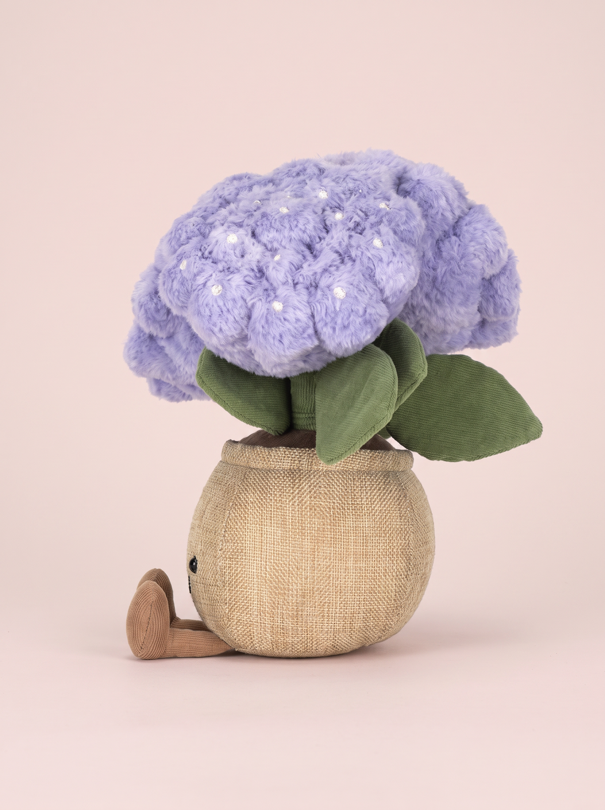 Potted Hydrangea Plush Toy alternate studio view
