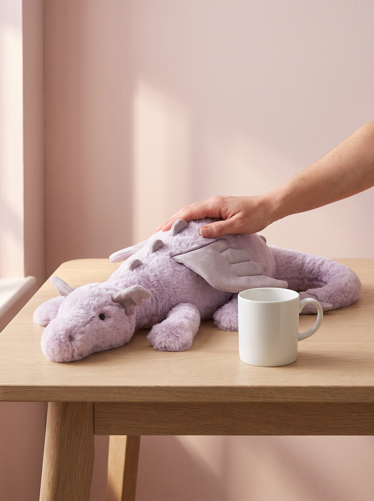 Purple Dragon Plush Toy