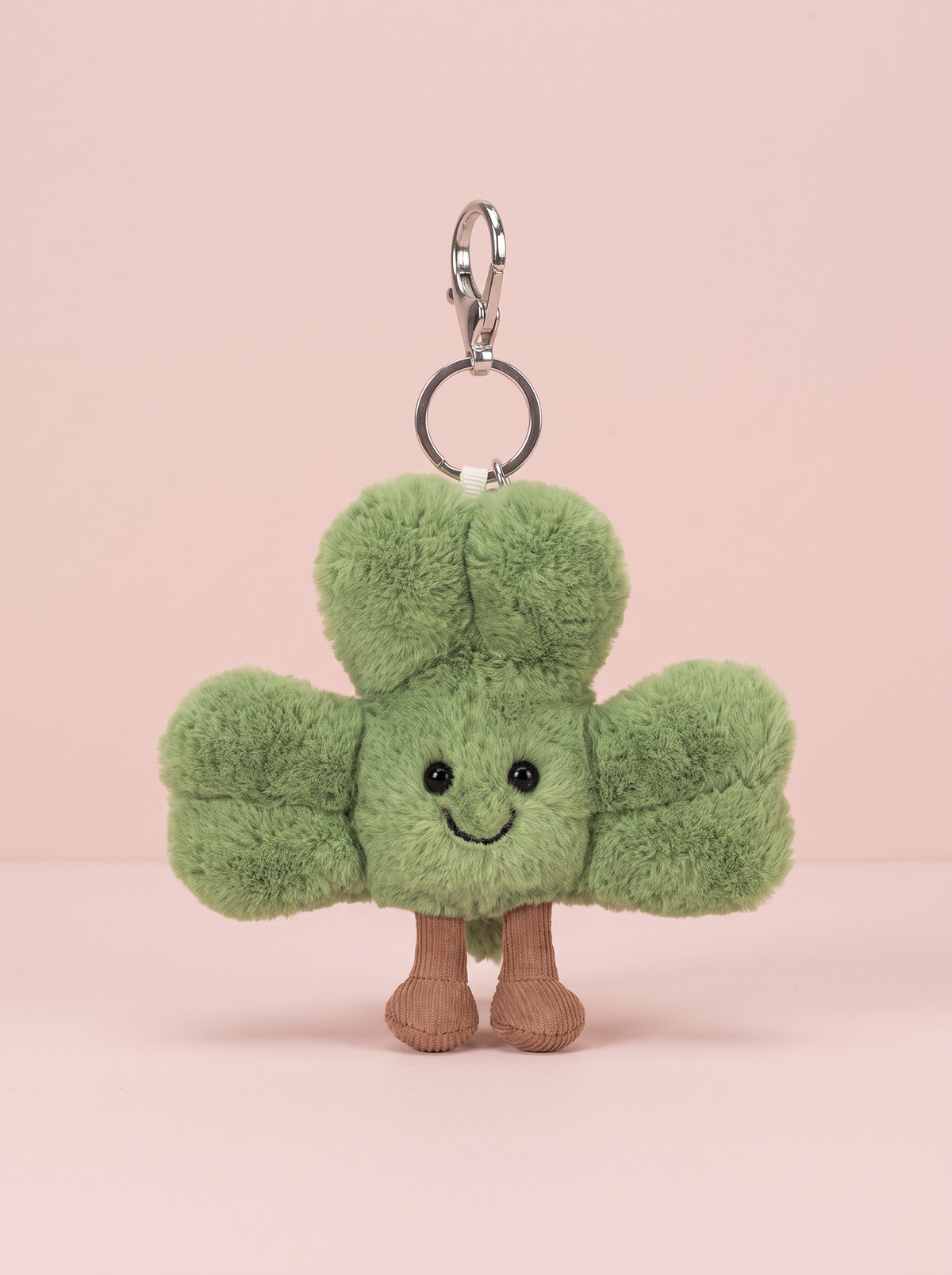Shamrock Plush Bag Charm