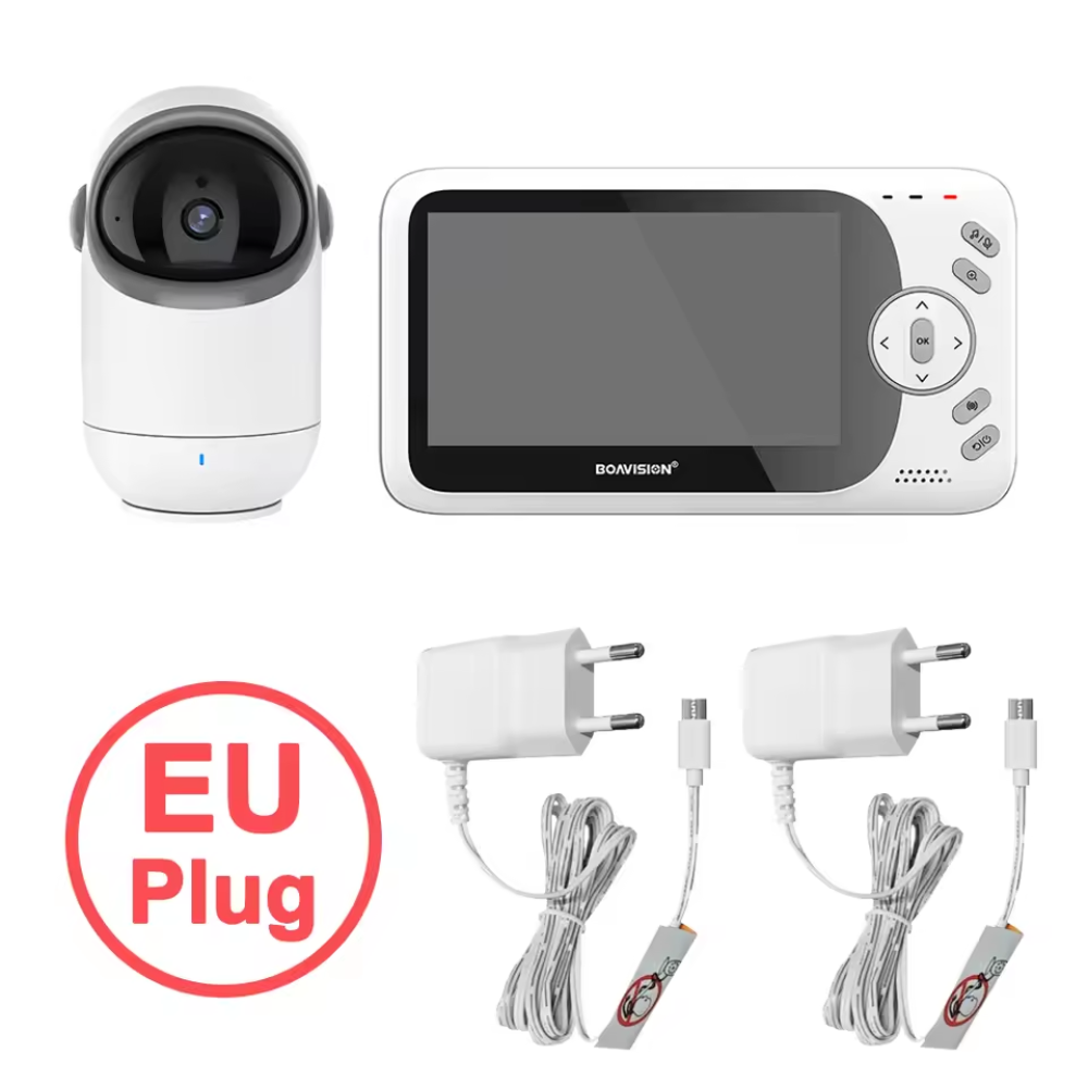 Video Baby Monitor 4.3 Inch Display | Two Way Audio