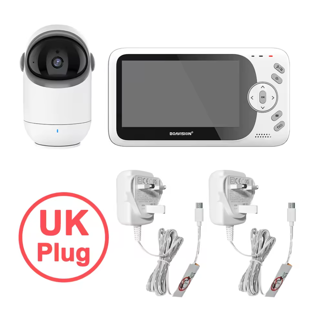 Video Baby Monitor 4.3 Inch Display | Two Way Audio