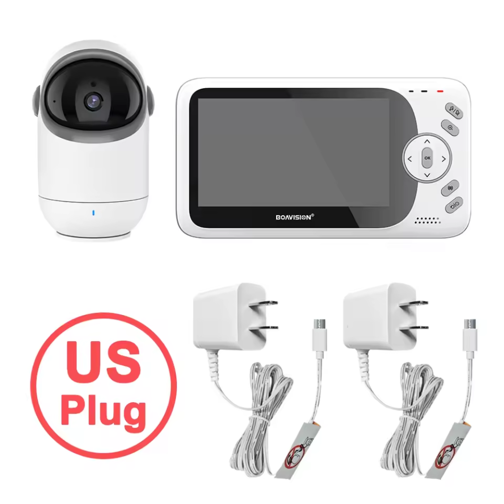 Video Baby Monitor 4.3 Inch Display | Two Way Audio