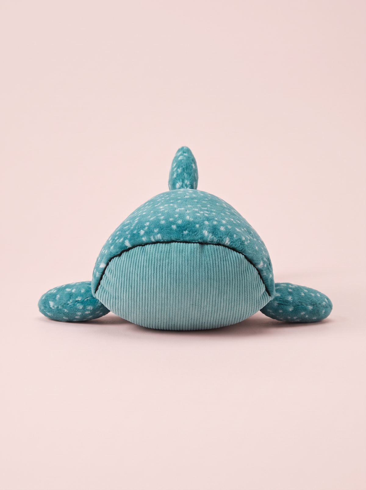 Whale Shark Plush Toy angled studio view